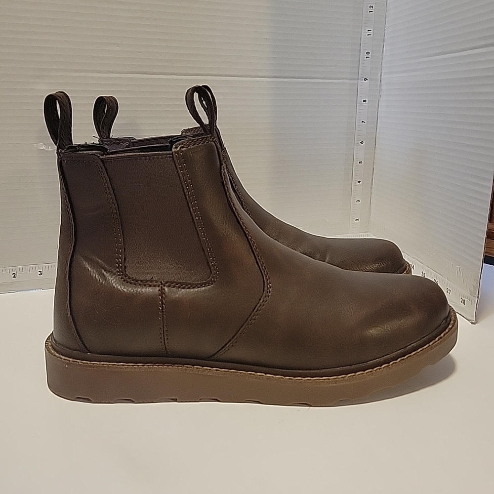 Classic Brown Leather Ankle Boots